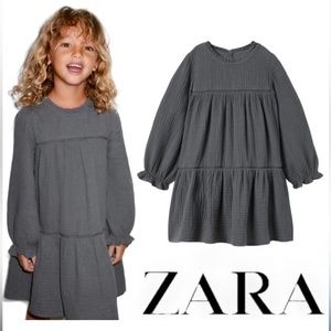 Zara baby girl embroidered dress